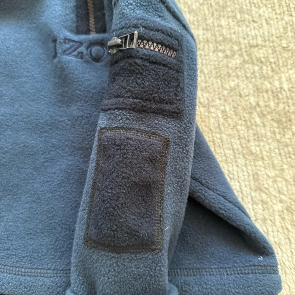 Izod‎ PerformX Navy Fleece Pullover Jacket 24M Classic Fall Layer